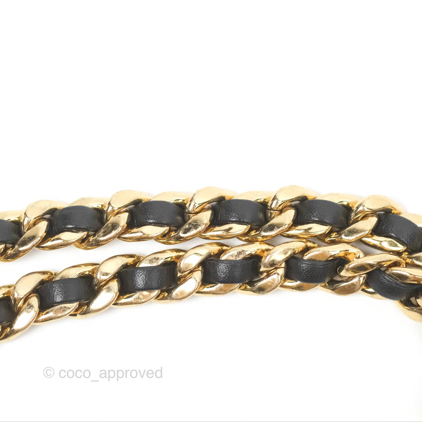 Chanel Mini Top Handle Flap Black Lambskin Aged Gold Hardware