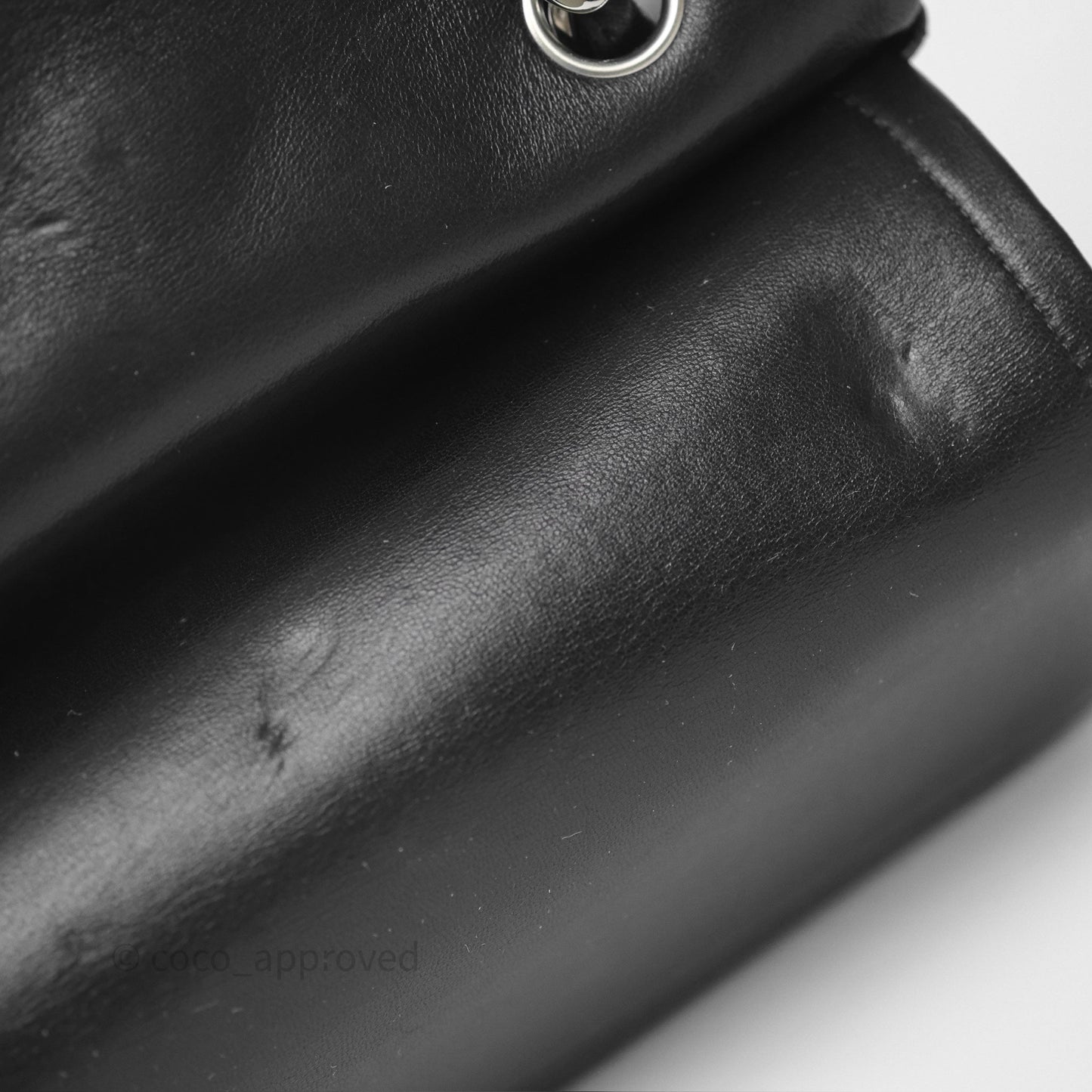 Chanel Jumbo Double Flap Black Lambskin Silver Hardware⁣⁣