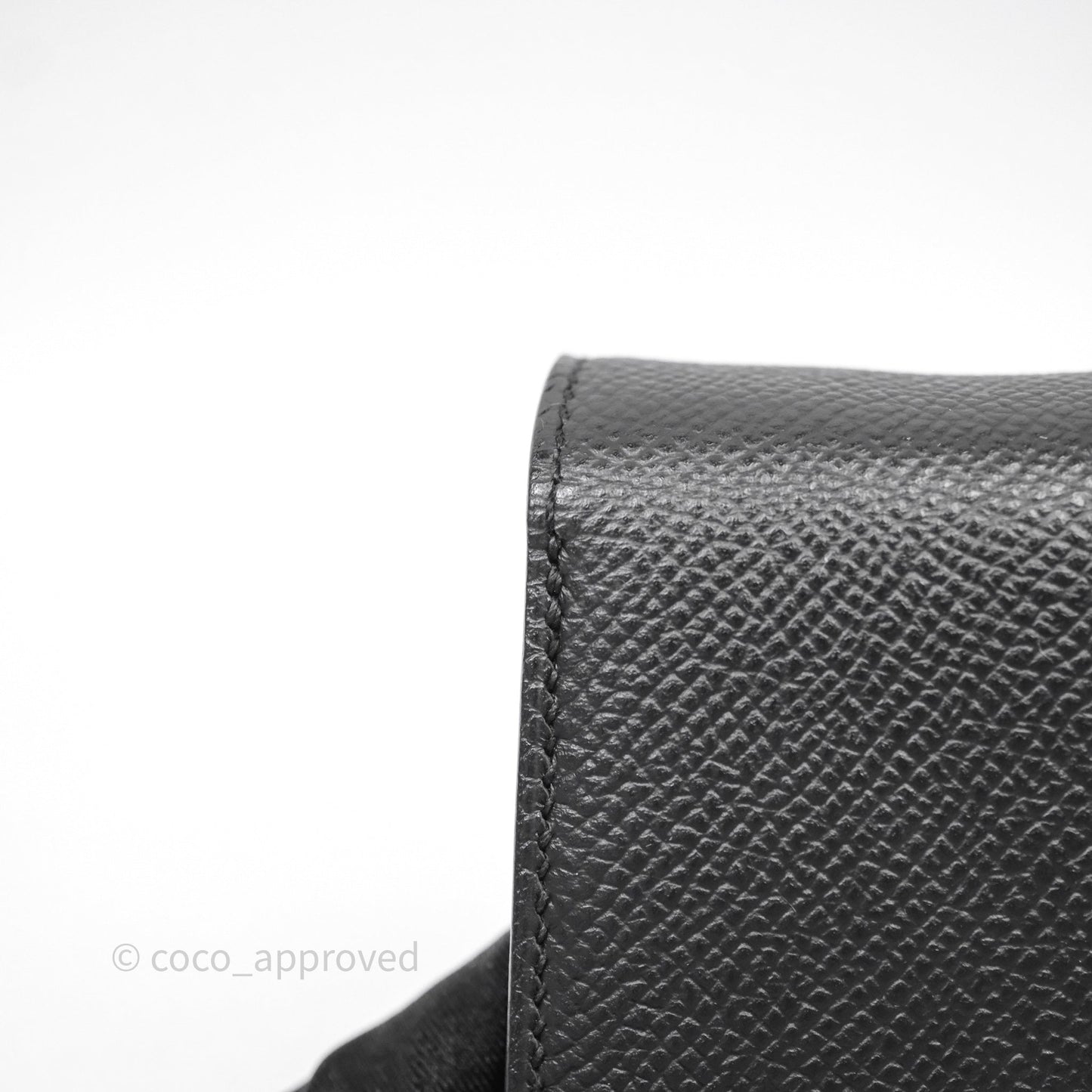 Hermès Clic 16 Wallet On Chain Noir Epsom Gold Hardware