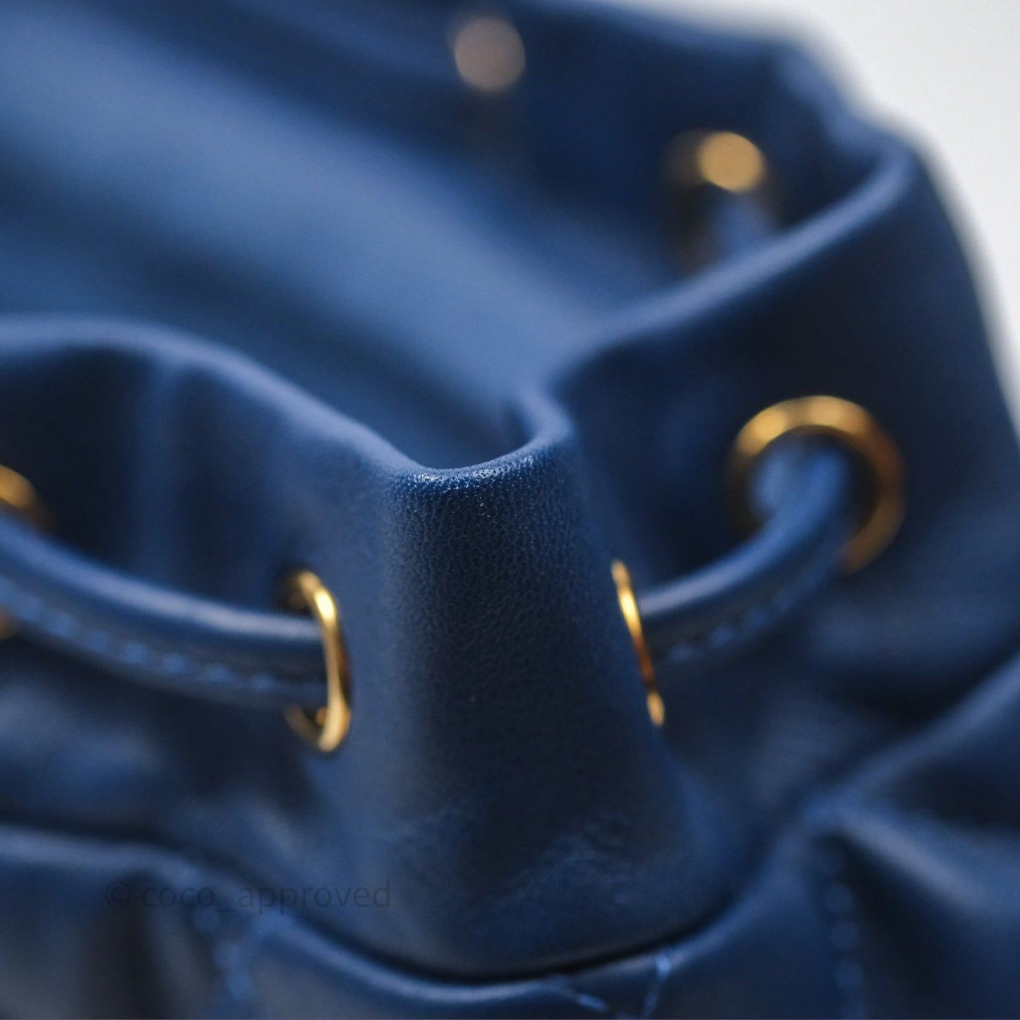 Chanel Quilted Small Urban Spirit Backpack Calfskin Navy Gold Hardware