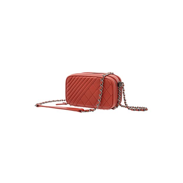 Luxury Chanel Coco Boy Camera Bag Quilted Leather Mini