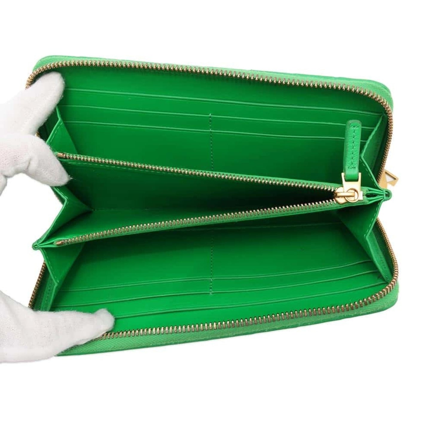Luxury Bottega Veneta  Leather Long Wallet (Bi-Fold) ()