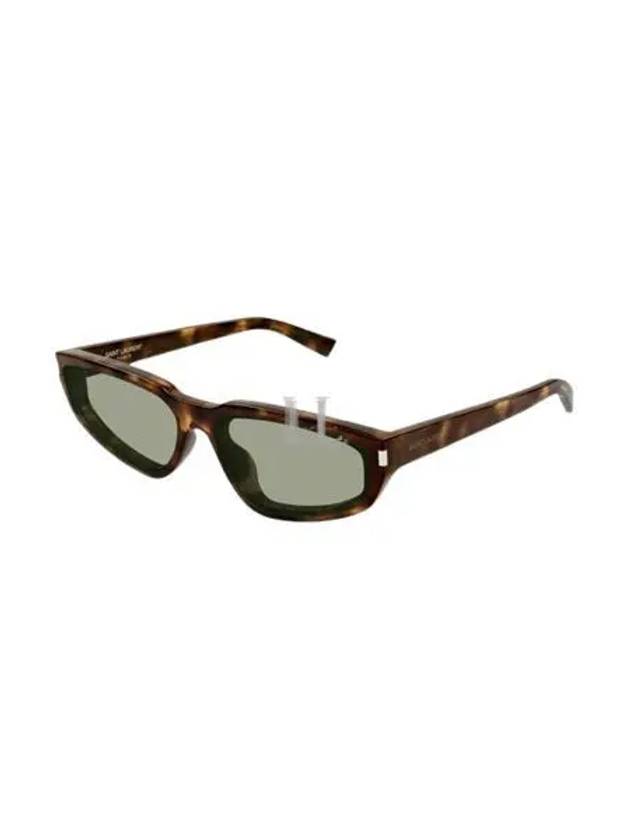 Luxury Saint Laurent Eyewear Nova Sunglasses Havana