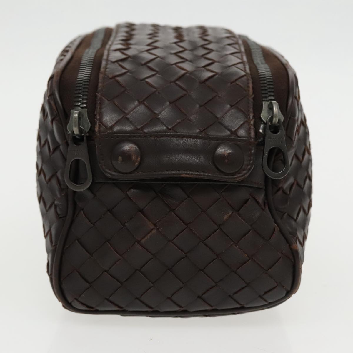 Luxury Bottega Veneta Intrecciato  Leather Clutch Bag ()