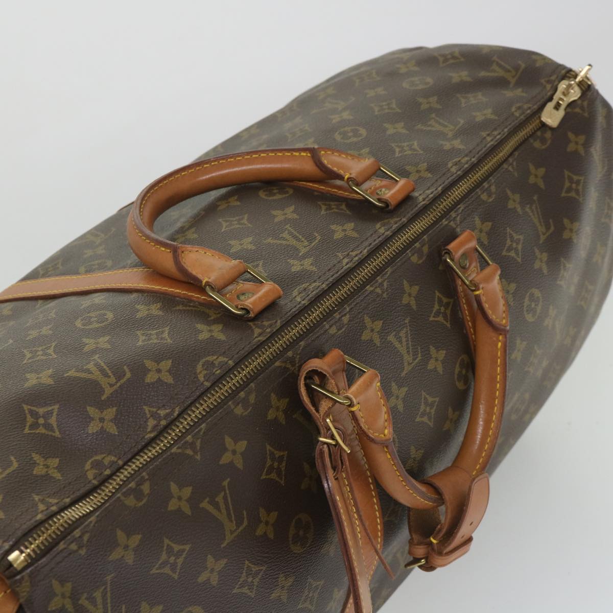 Louis Vuitton Keepall 55  Canvas Travel Bag ()