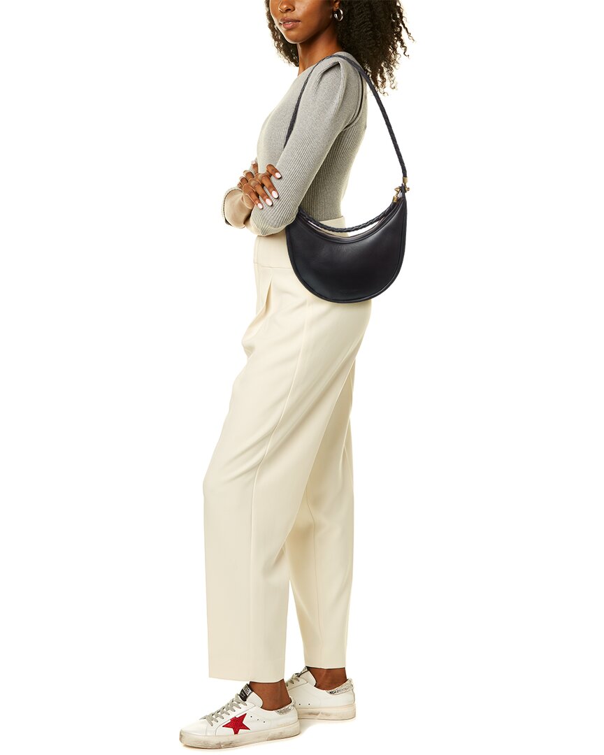 Luxury Bottega Veneta Hula Hoop Leather Hobo Bag