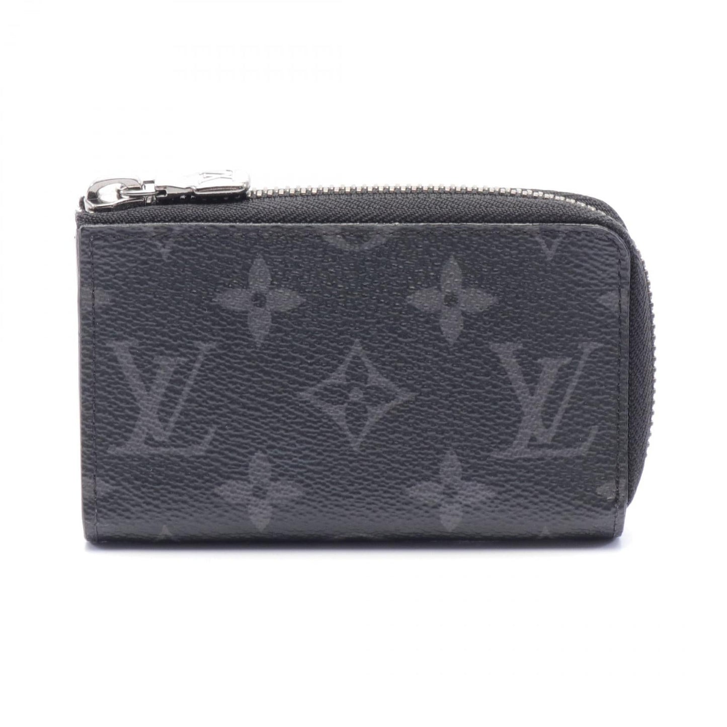 Louis Vuitton Monogram Eclipse Zippy Coin Purse Canvas Coin Case M64430 in New Condition