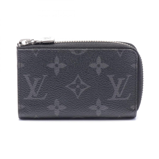 Louis Vuitton Monogram Eclipse Zippy Coin Purse Canvas Coin Case M64430 in New Condition