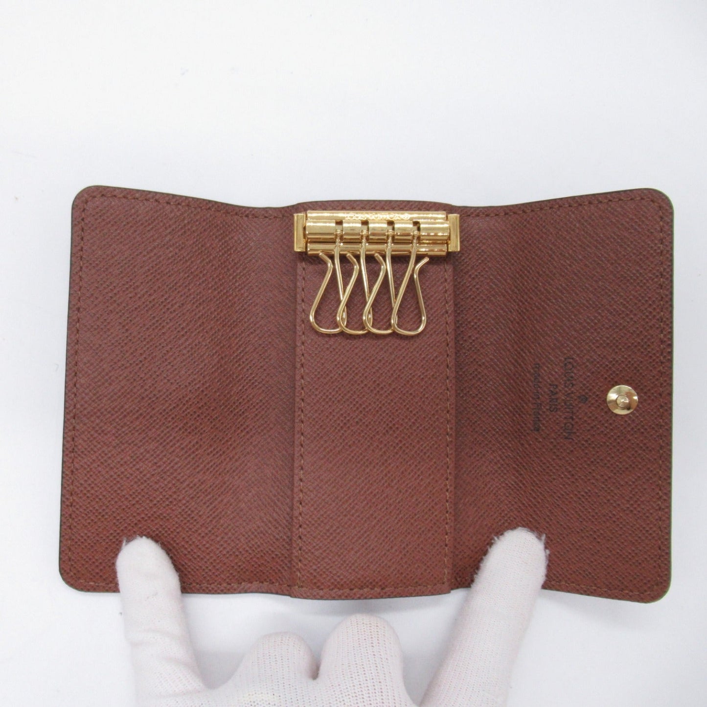 Louis Vuitton Multicles 4 Key Case Monogram Brown