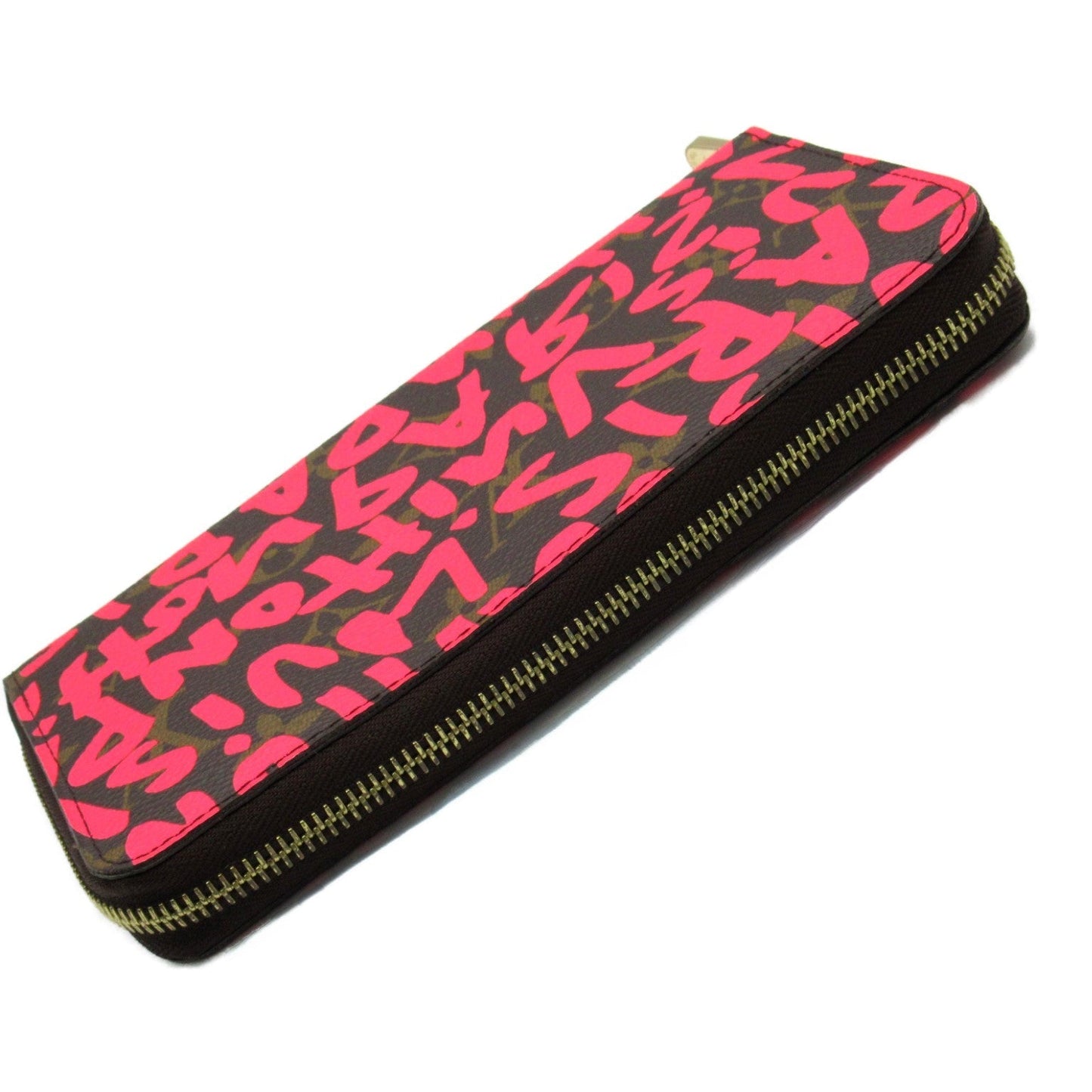 Louis Vuitton Monogram Graffiti Zippy Wallet  Canvas Long Wallet M93710 in Great Condition