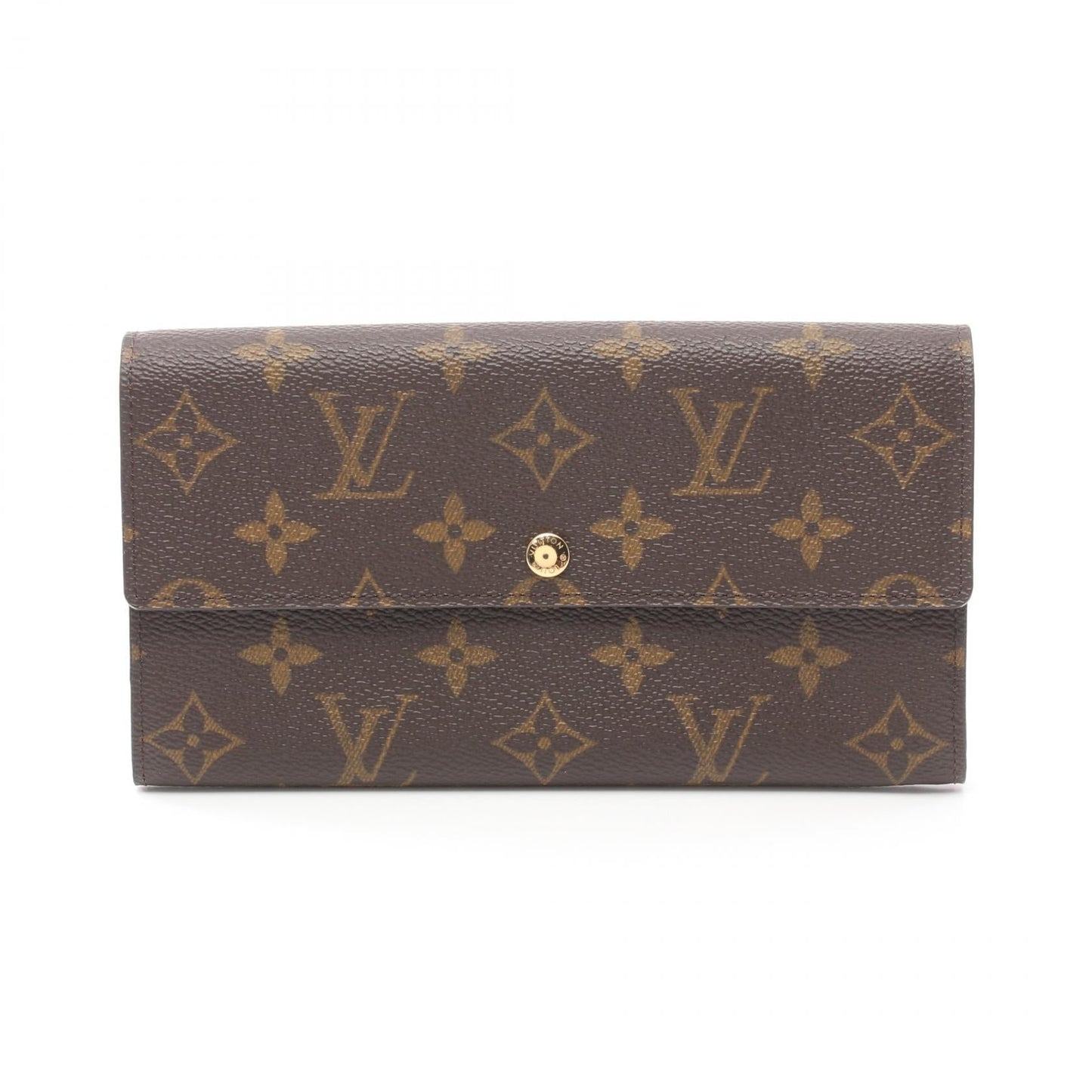 Louis Vuitton Monogram Sarah Wallet Canvas Long Wallet M61725 in Great Condition