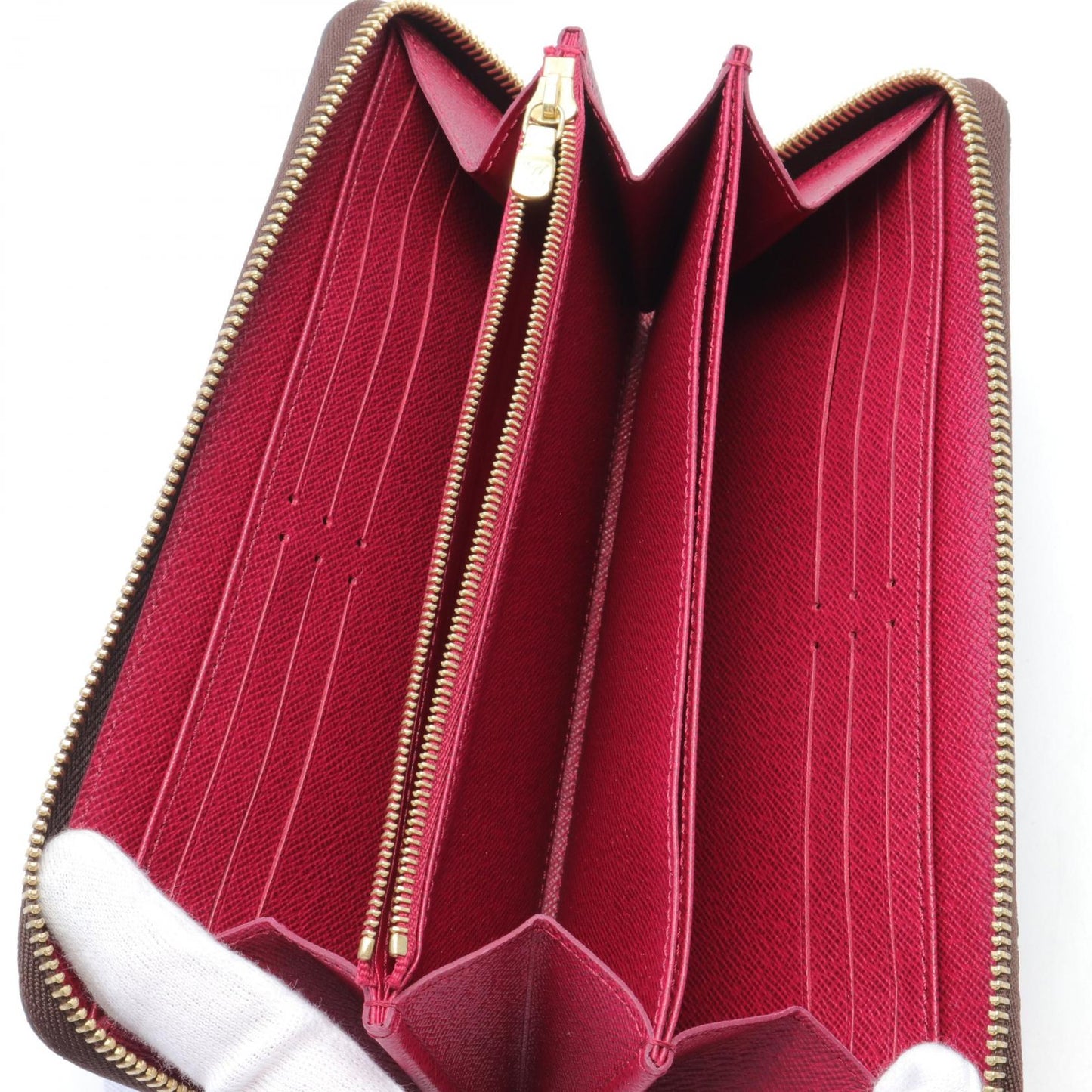 Louis Vuitton Zippy Wallet Monogram Brown/Pink