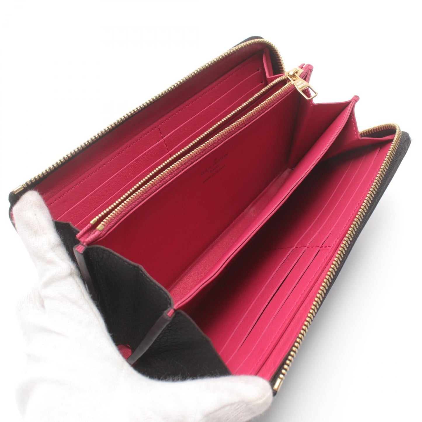 Louis Vuitton Taurillon Comete Wallet Leather Long Wallet M63102 in New Condition