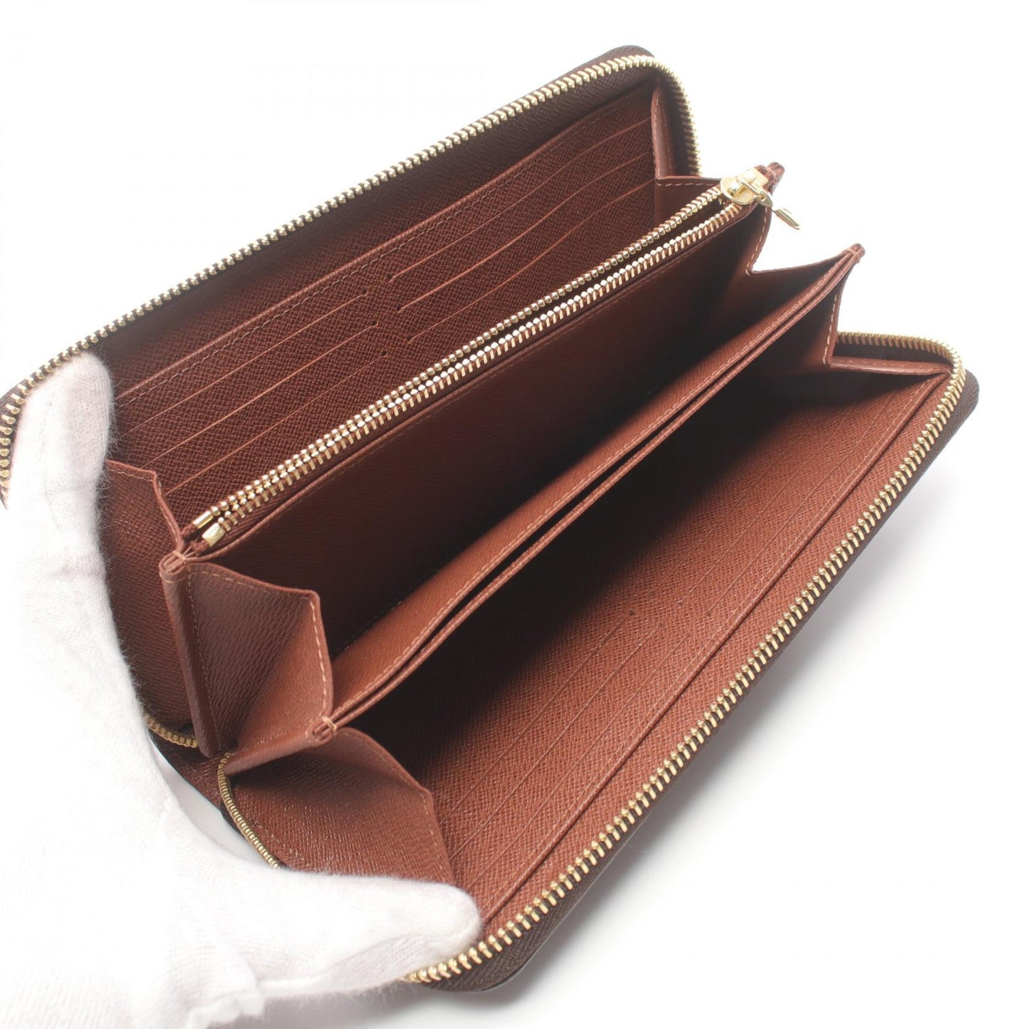 Louis Vuitton Zippy Wallet Monogram Brown M42616