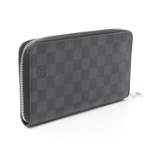 Louis Vuitton Zippy Organizer Wallet Black N63077