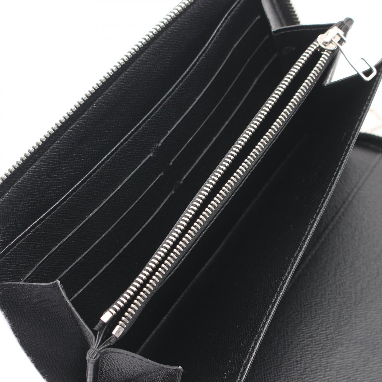 Louis Vuitton Zippy Organizer Wallet Black N63077