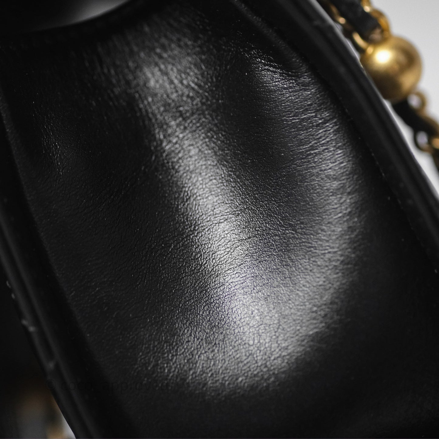 Chanel Quilted Mini Perfect Fit Adjustable Black Calfskin Gold Hardware