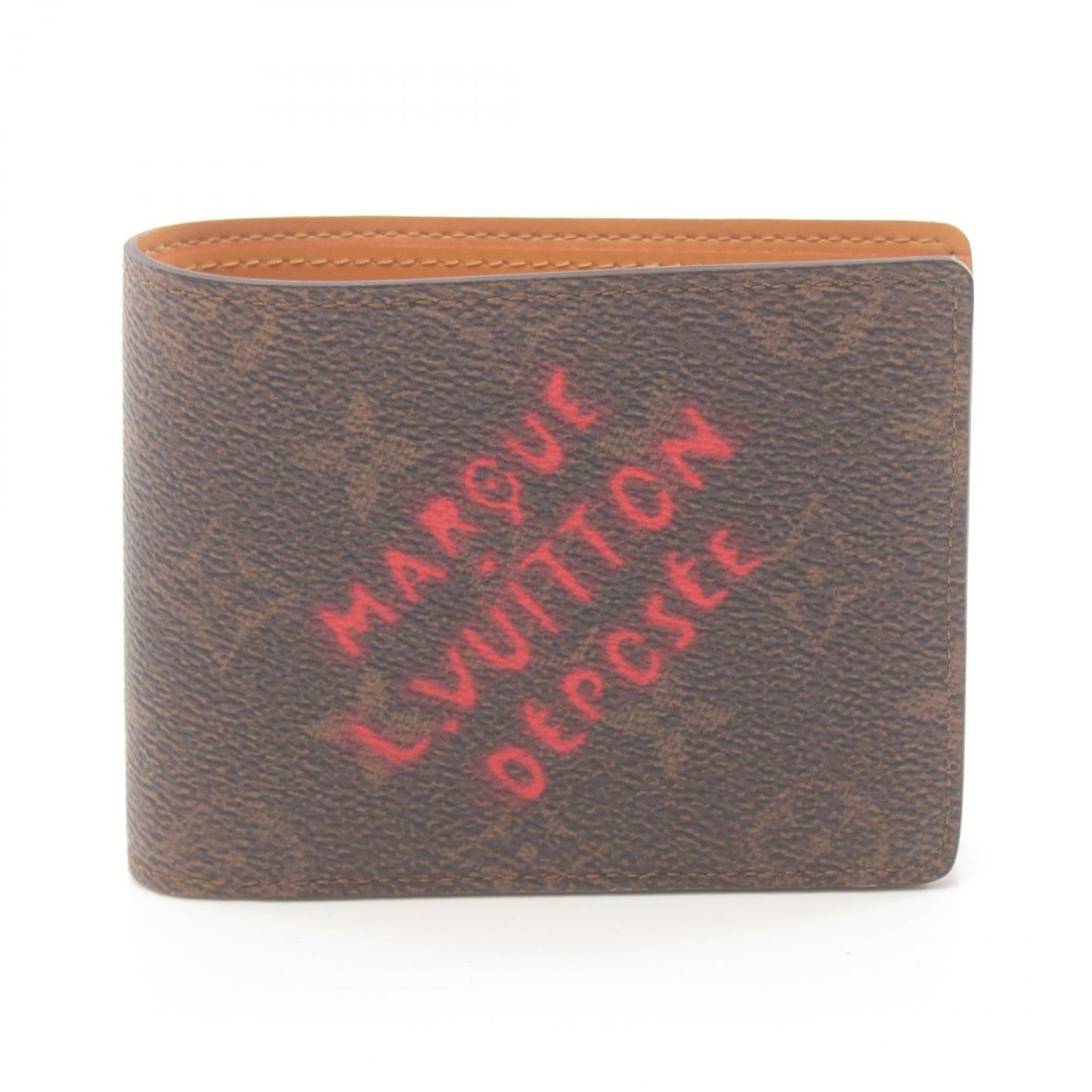 Louis Vuitton Monogram Dust Marque Bifold Wallet  Canvas Short Wallet M11716 in Excellent Condition