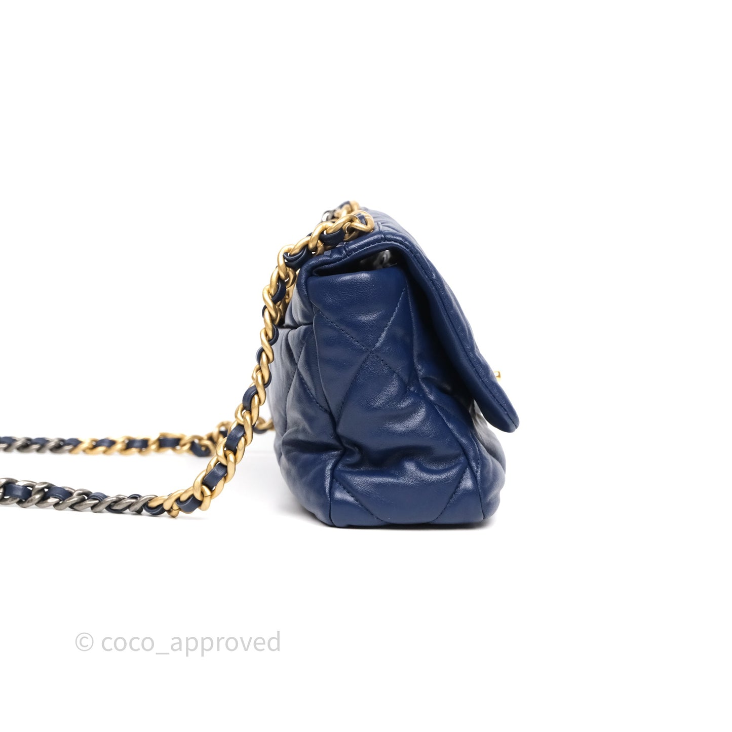 Chanel 19 Small Navy Mixed Hardware
