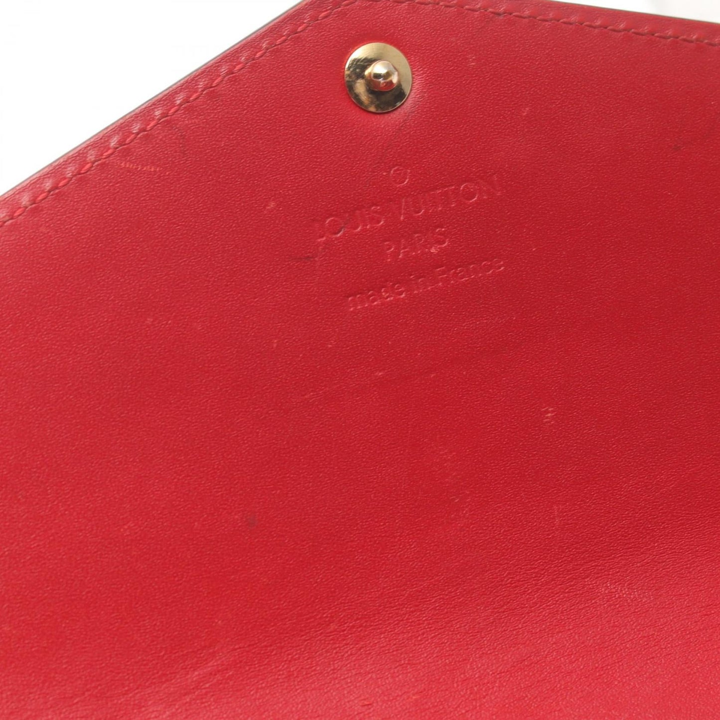 Louis Vuitton Patent Sweet Monogram Sarah Wallet  Leather Long Wallet M90127 in New Condition