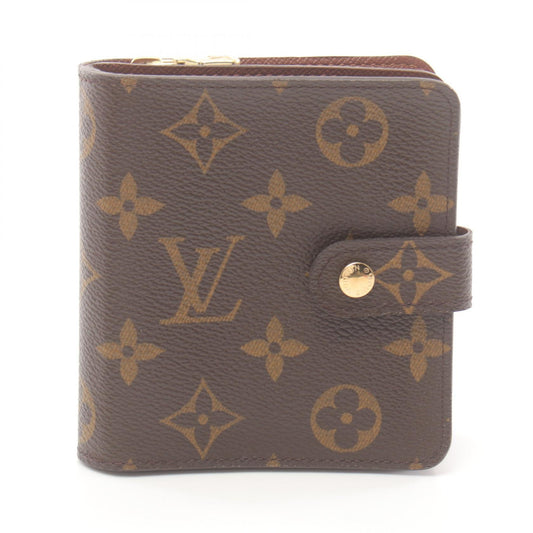Louis Vuitton Monogram Compact Zip Wallet M61667