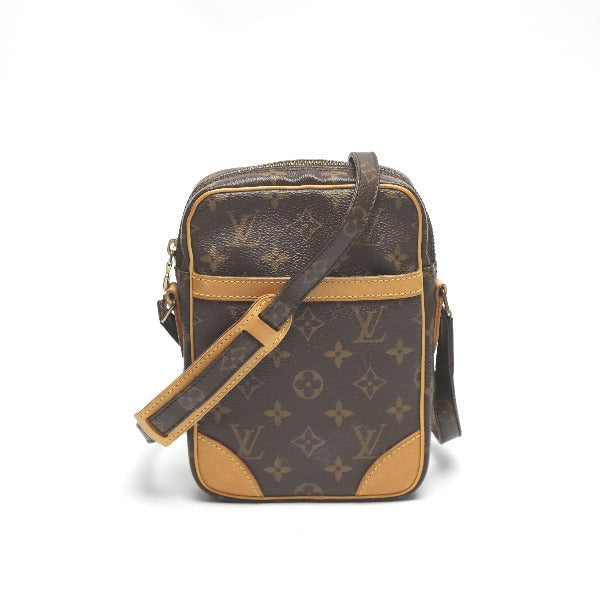 LOUIS VUITTON Shoulder Bag M45266 Monogram canvas Brown Diagonal Monogram Danube Women