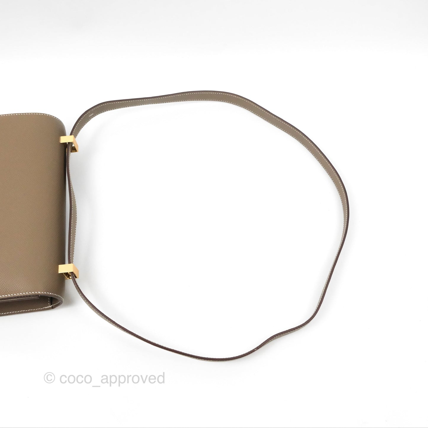 Hermès Constance 24 with Mirror Etoupe Epsom Gold Hardware