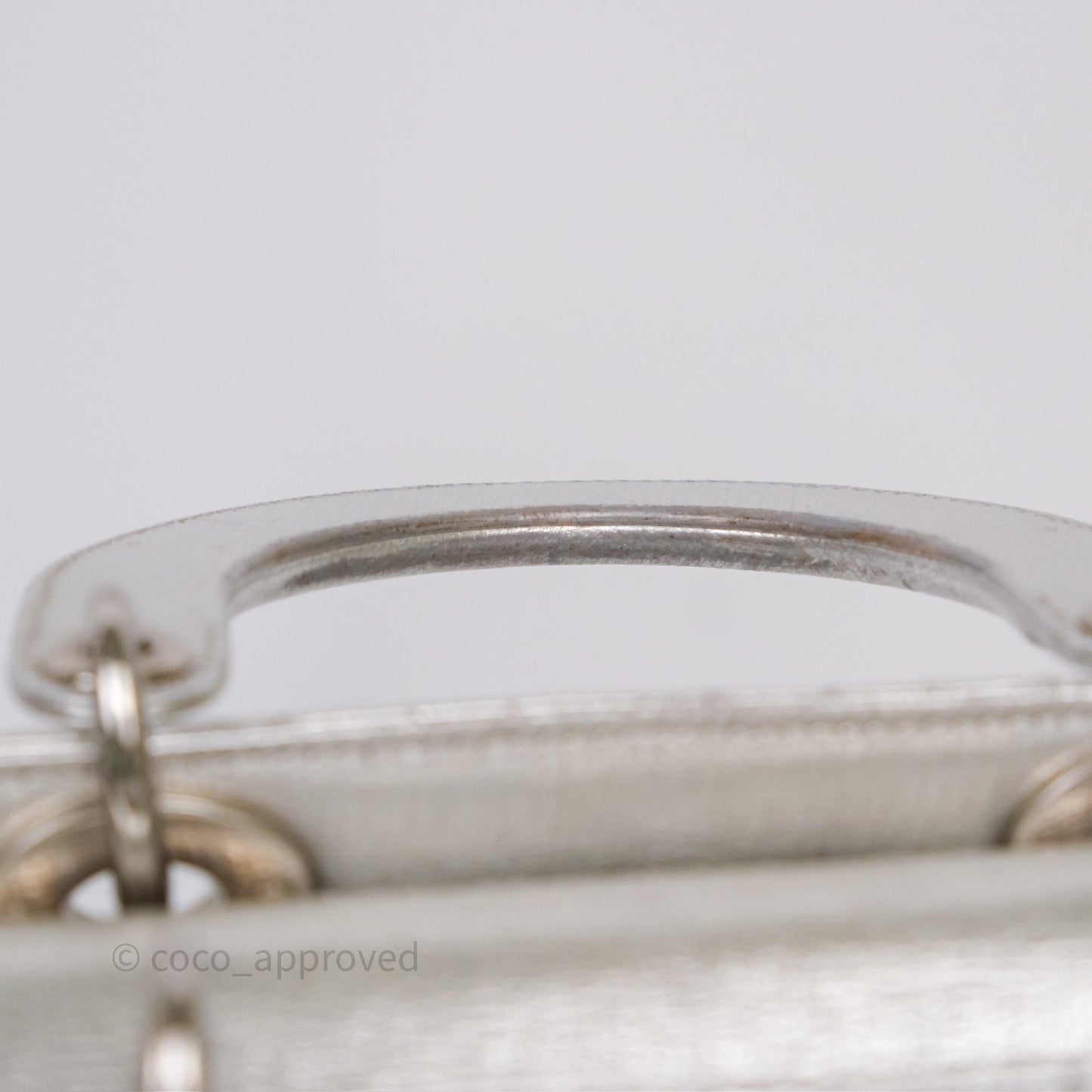 Dior My ABCDior Lady Dior Metallic Silver Cannage