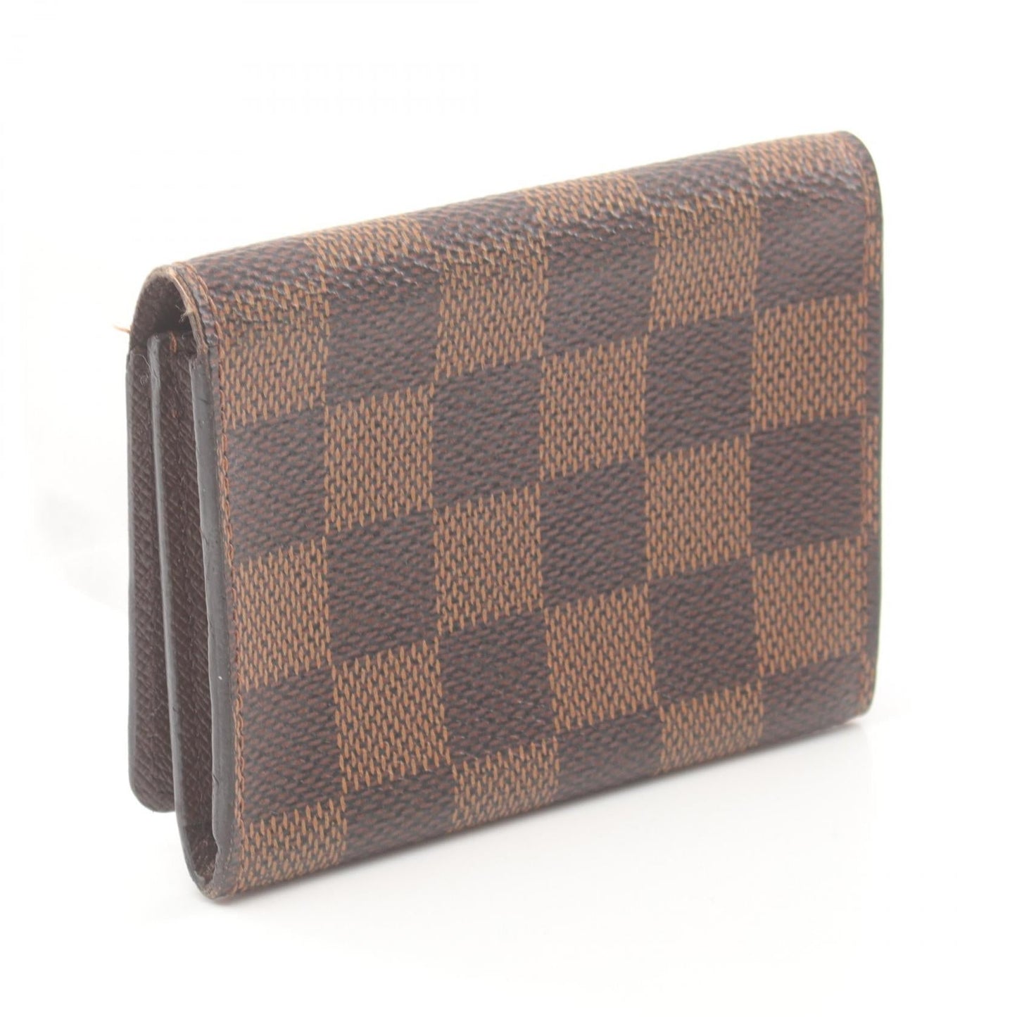Louis Vuitton Damier Ebene Business Card Holder Canvas Card Case N62920 in Great Condition