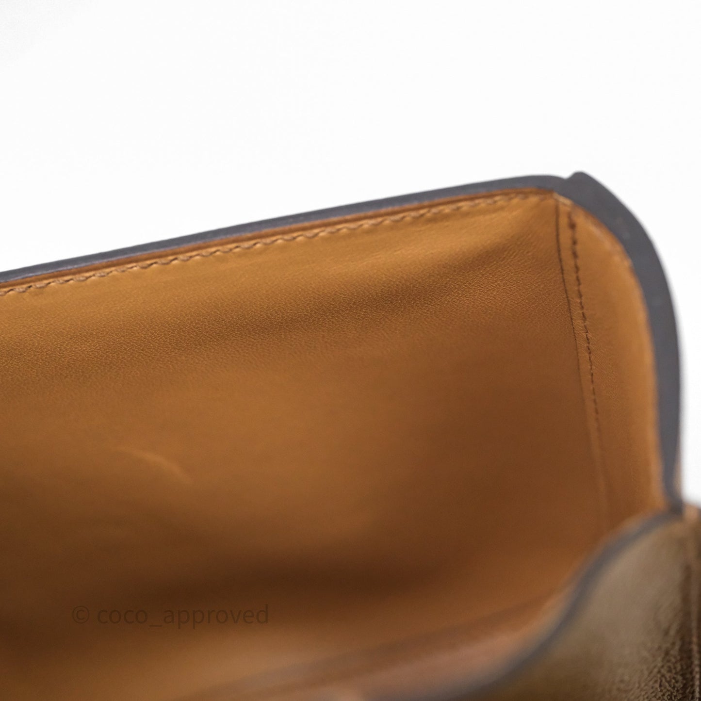 Hermès Della Cavalleria Mini Bag Alezan 3G Epsom Palladium Hardware