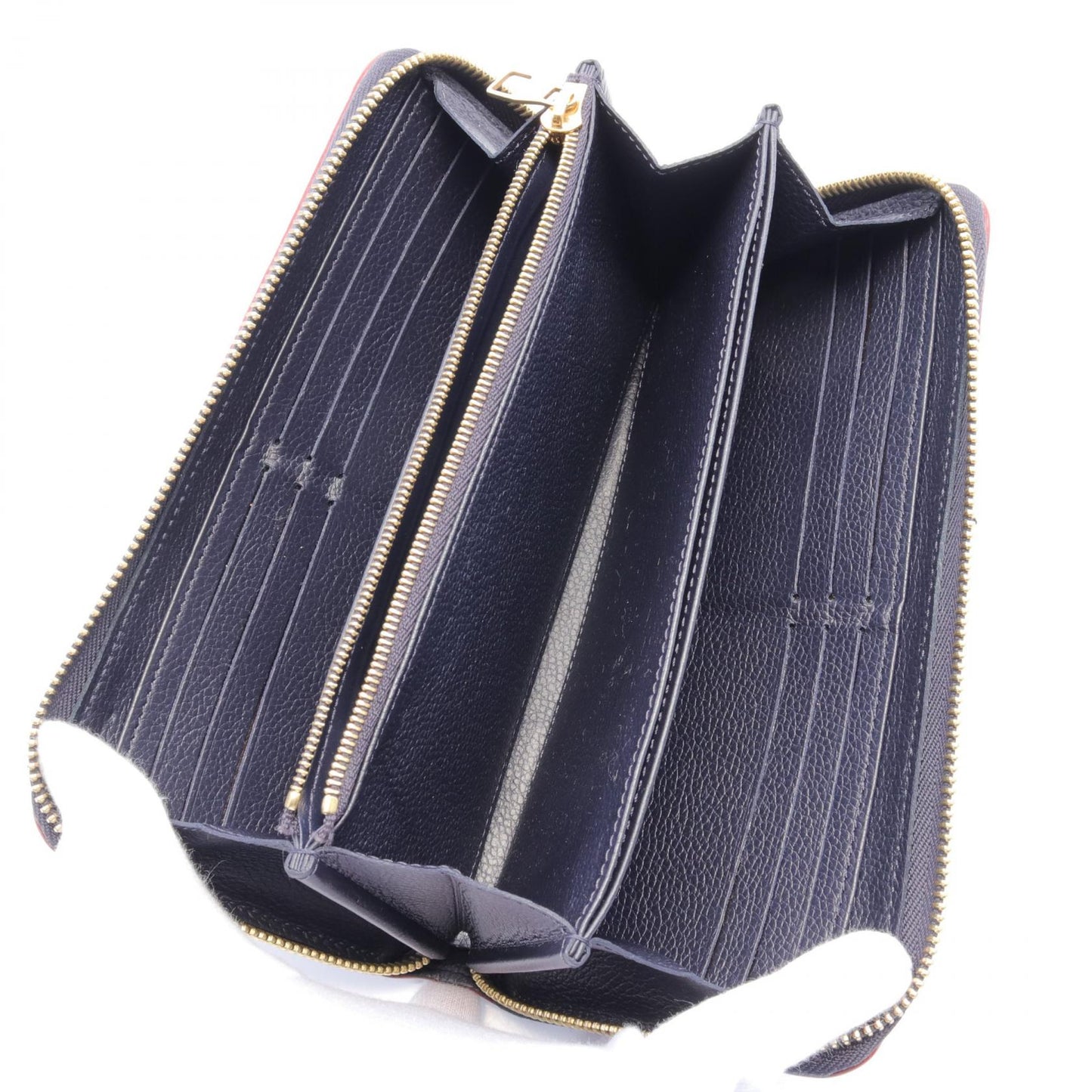 Louis Vuitton Monogram Empreinte Zippy  Leather Long Wallet M62121 in New Condition