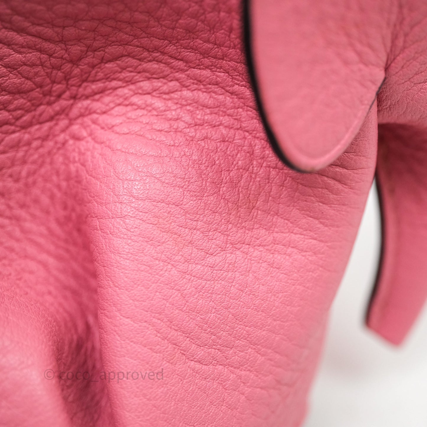 Loewe Elephant Coin Case Pink