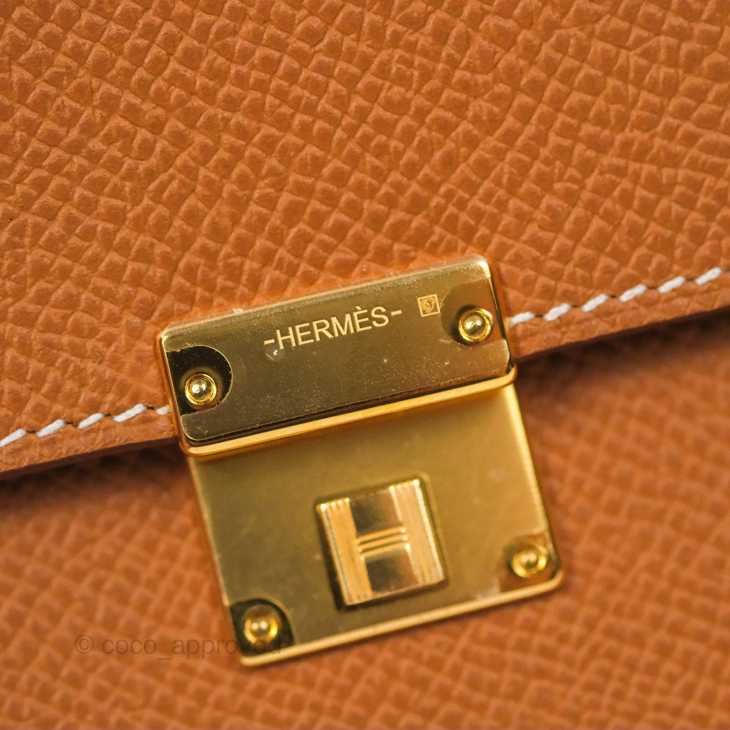 Hermès Clic 16 Wallet On Chain Gold Epsom Gold Hardware