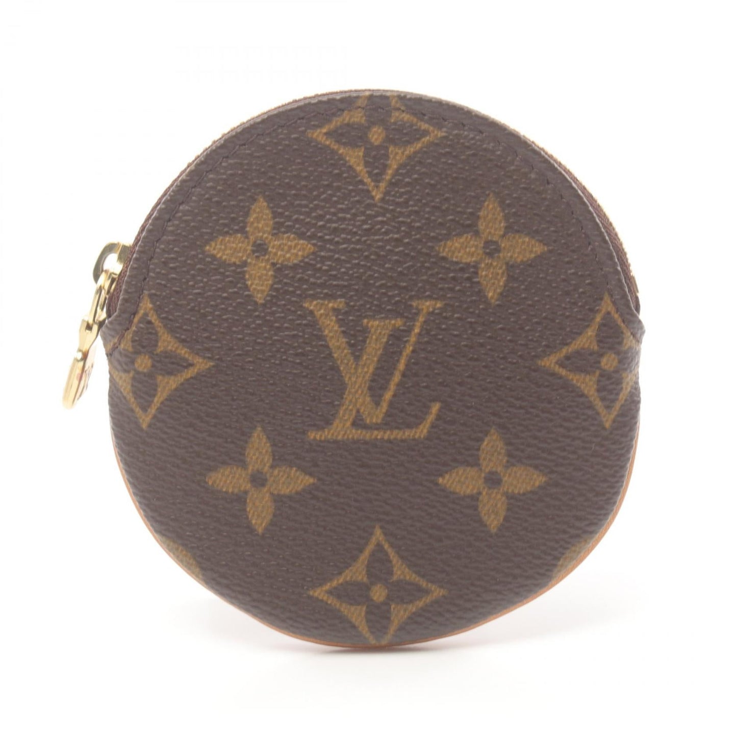 Louis Vuitton Monogram Round Coin Purse Canvas Coin Case M61926 in New Condition