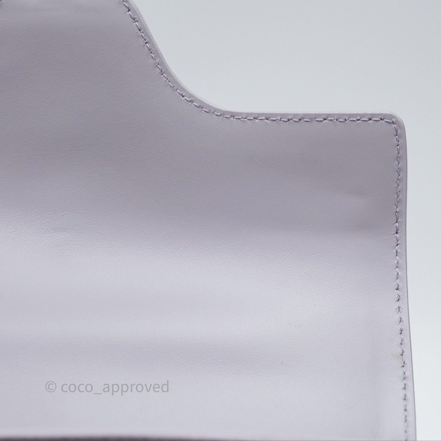 Celine Mini 16 Bag in Satinated Calfskin Light Lilac