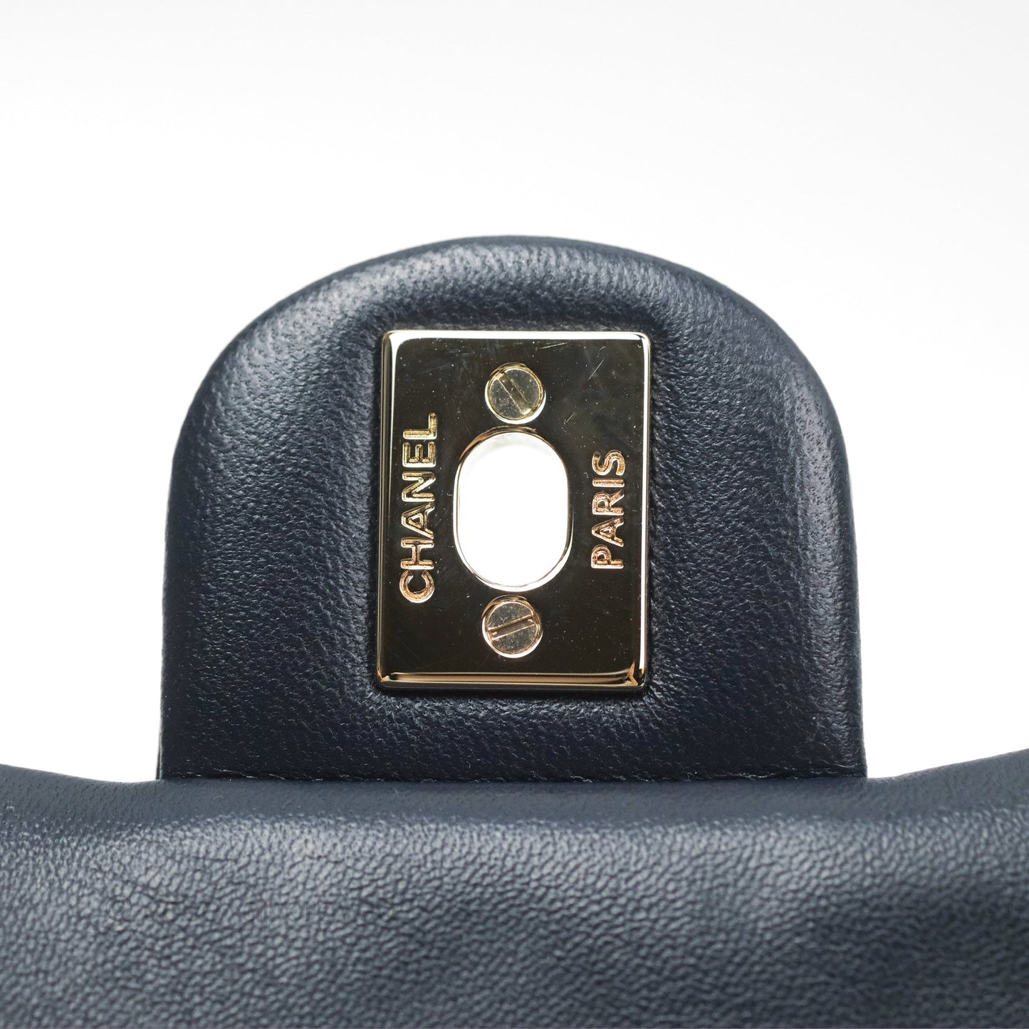 Chanel Small Seoul Backpack Navy Lambskin Gold Hardware