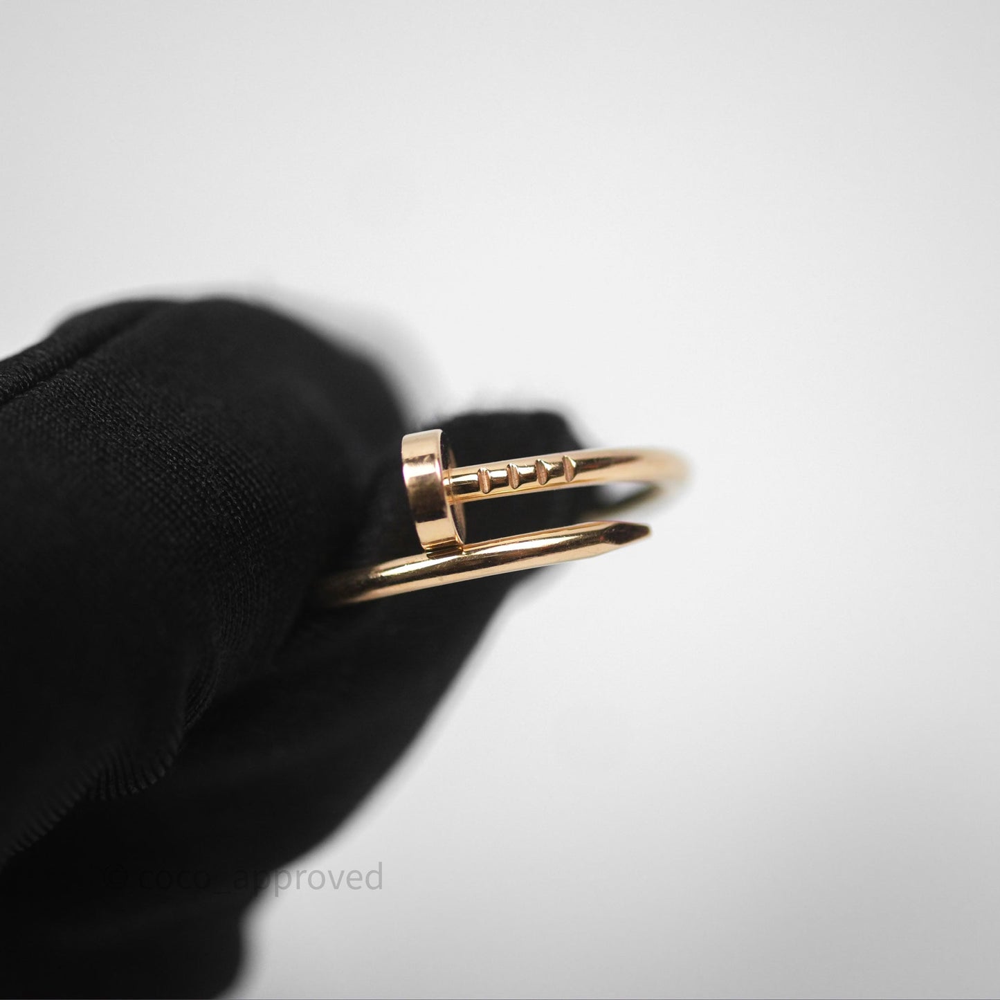 Cartier Juste Un Clou Ring Rose Gold Size 58