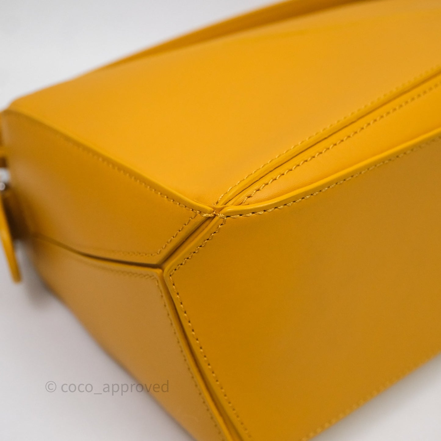 Loewe Small Puzzle Bag Sunflower With Logo Strap