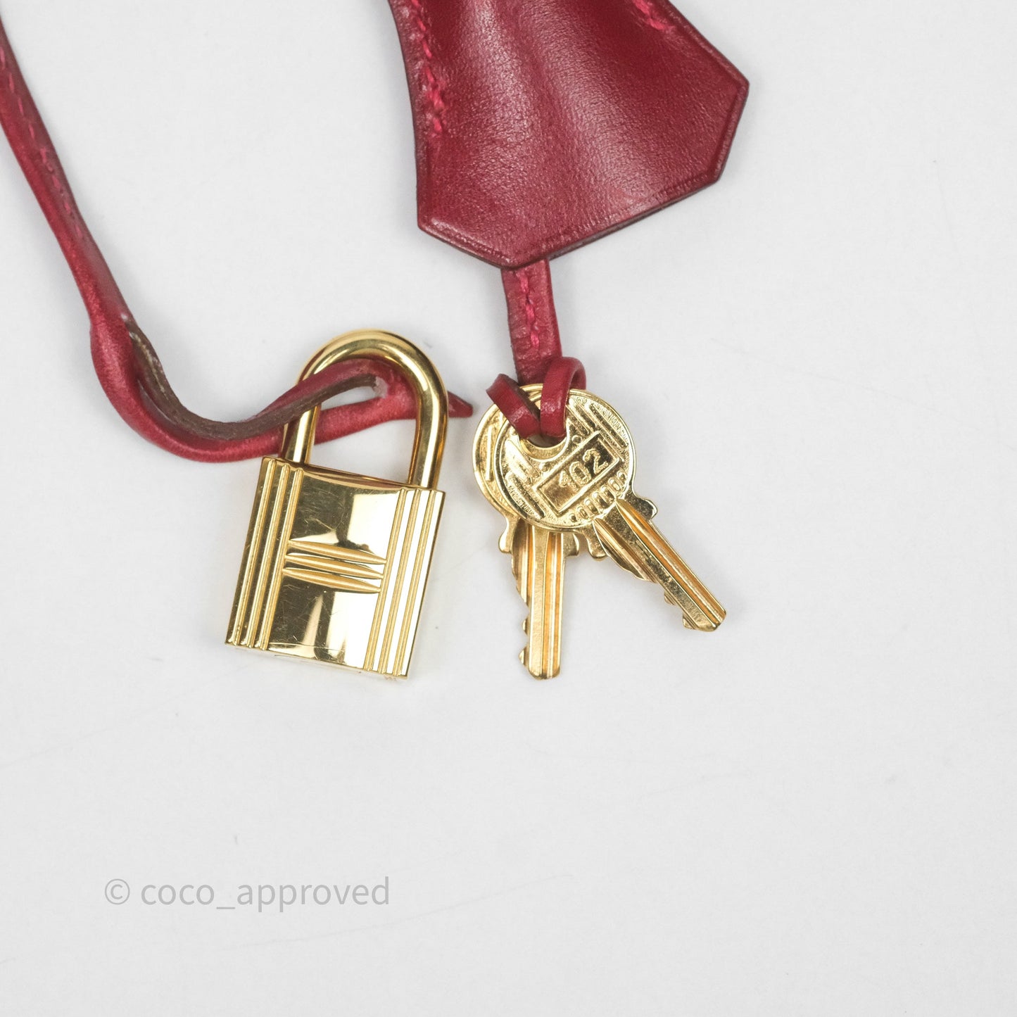 Hermès Vintage Kelly 32 Sellier Rouge Hermes 55 Box Leather Gold Hardware
