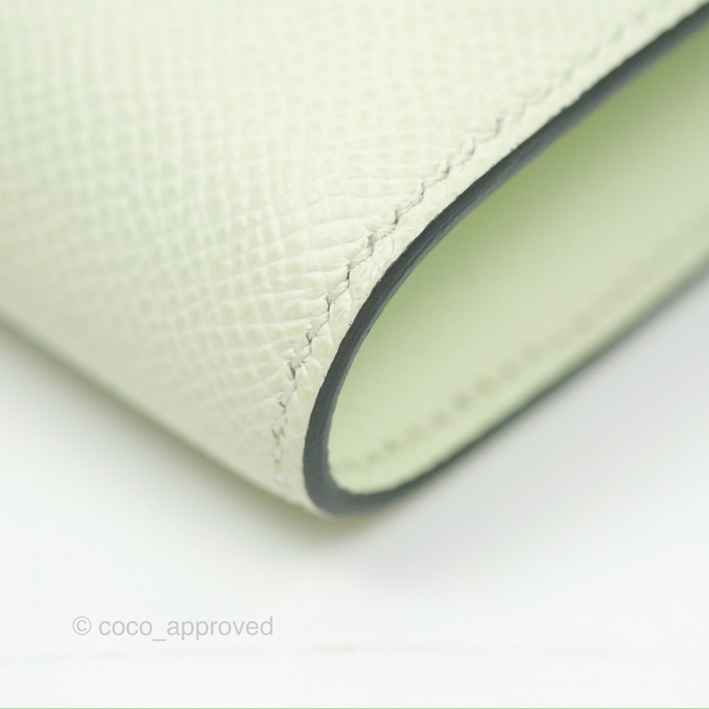 Hermès Constance To Go Wallet Vert Fizz Epsom Palladium Hardware