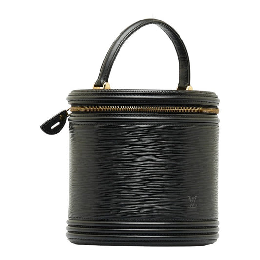 Louis Vuitton Epi Cannes Handbag Vanity Bag M48032 Noir