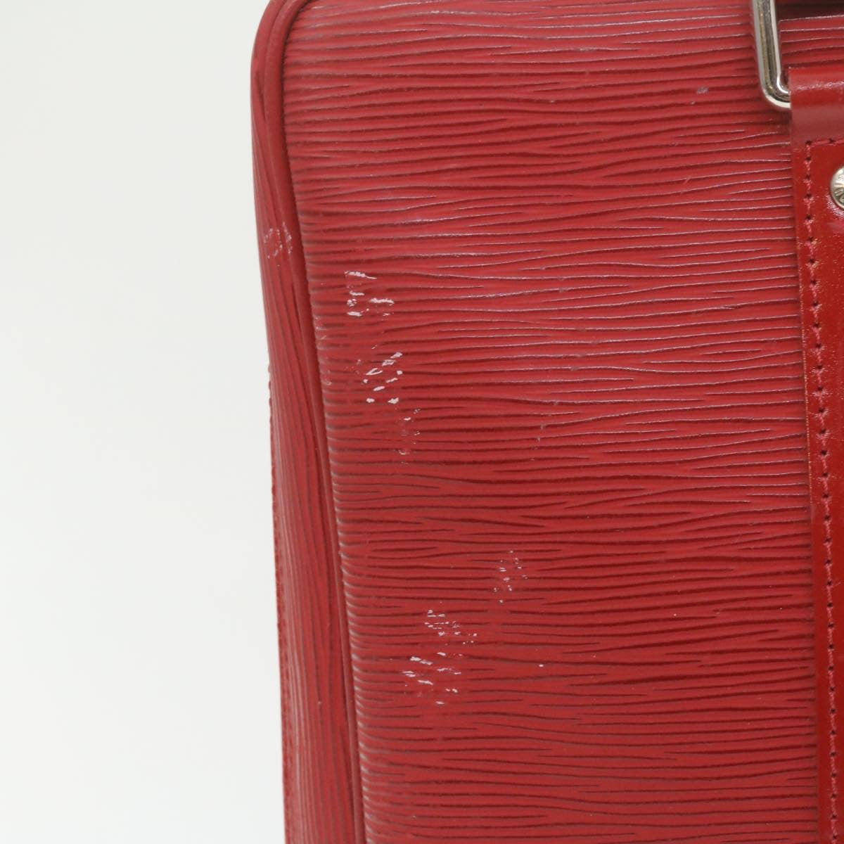 LOUIS VUITTON Epi Vivienne MM Hand Bag Rouge M5912E LV 21413