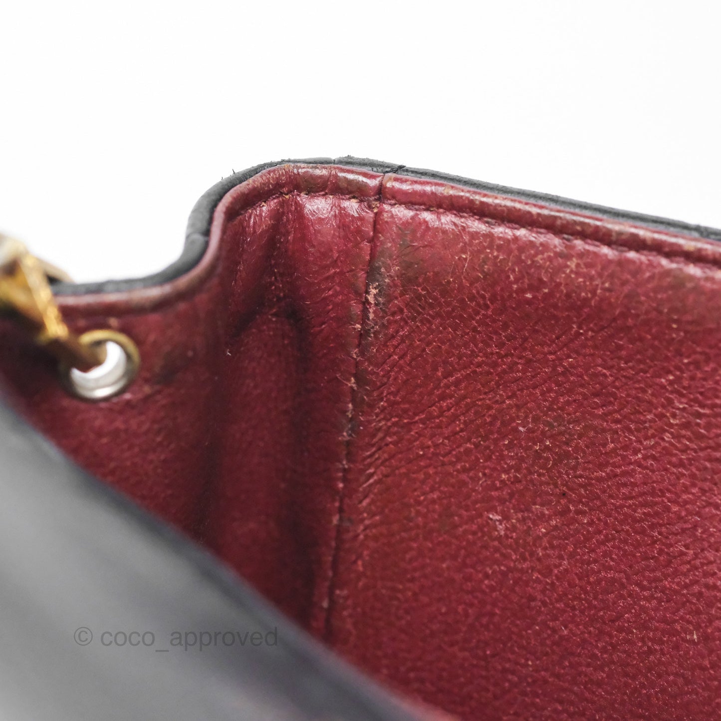 Chanel Vintage Mini Square Black Lambskin 24K Gold Hardware
