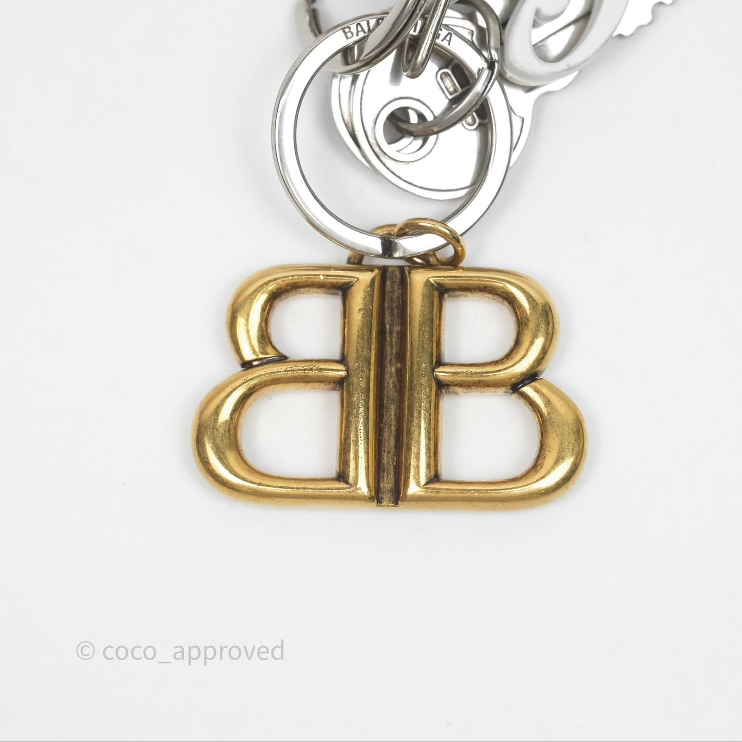 Balenciaga Heart / Lock / Keys Bag Charm