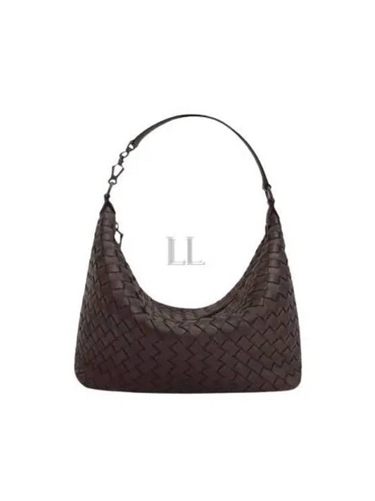Luxury Bottega Veneta Small Intrecciato Nappa Shoulder Bag Brown