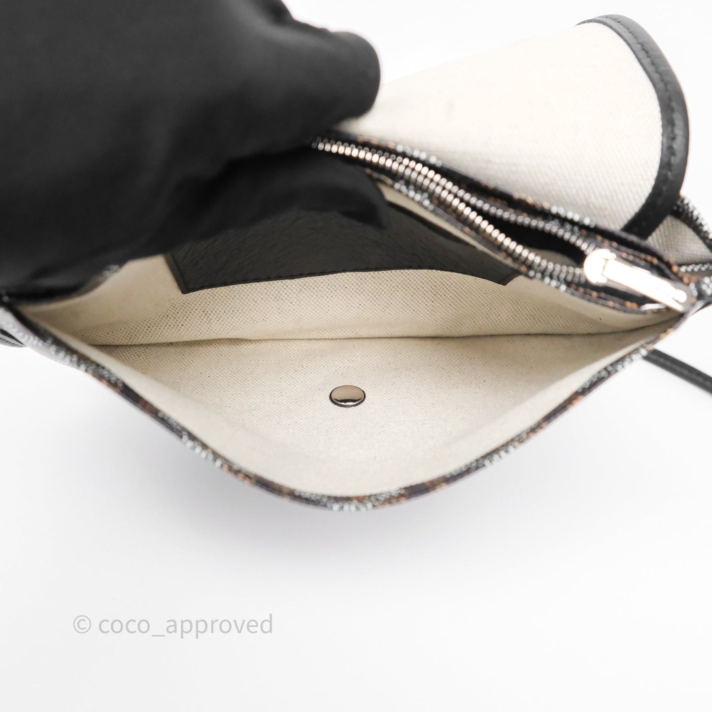 Goyard Plumet Pocket Wallet Black