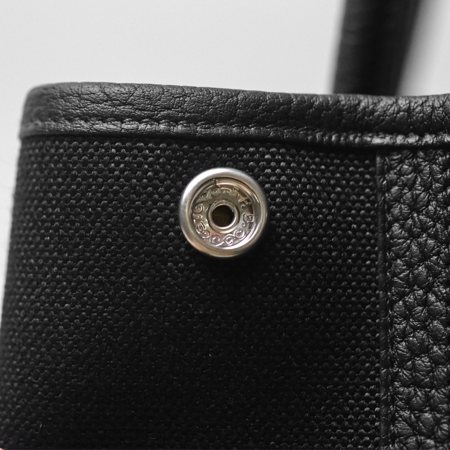 Hermès Garden Party 30 Canvas Noir 89 Black
