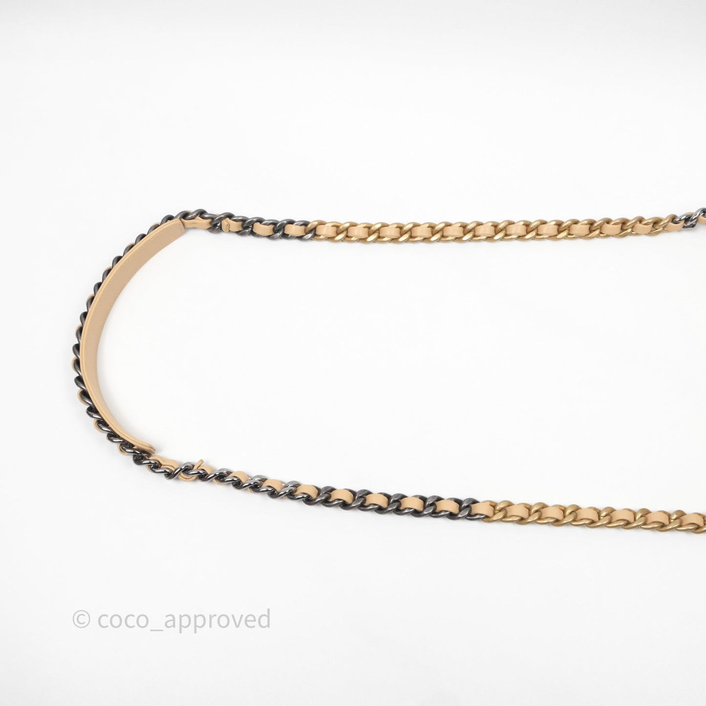 Chanel 19 Small Beige Mixed Hardware