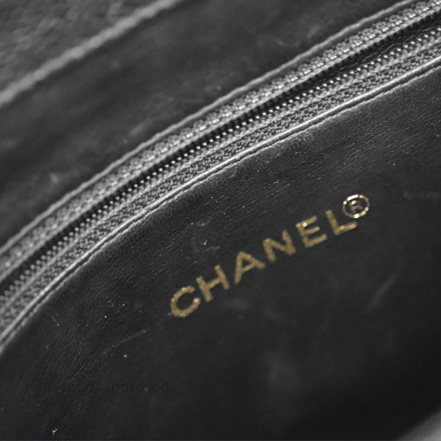 Chanel Vintage Tote Black 24K Gold Hardware