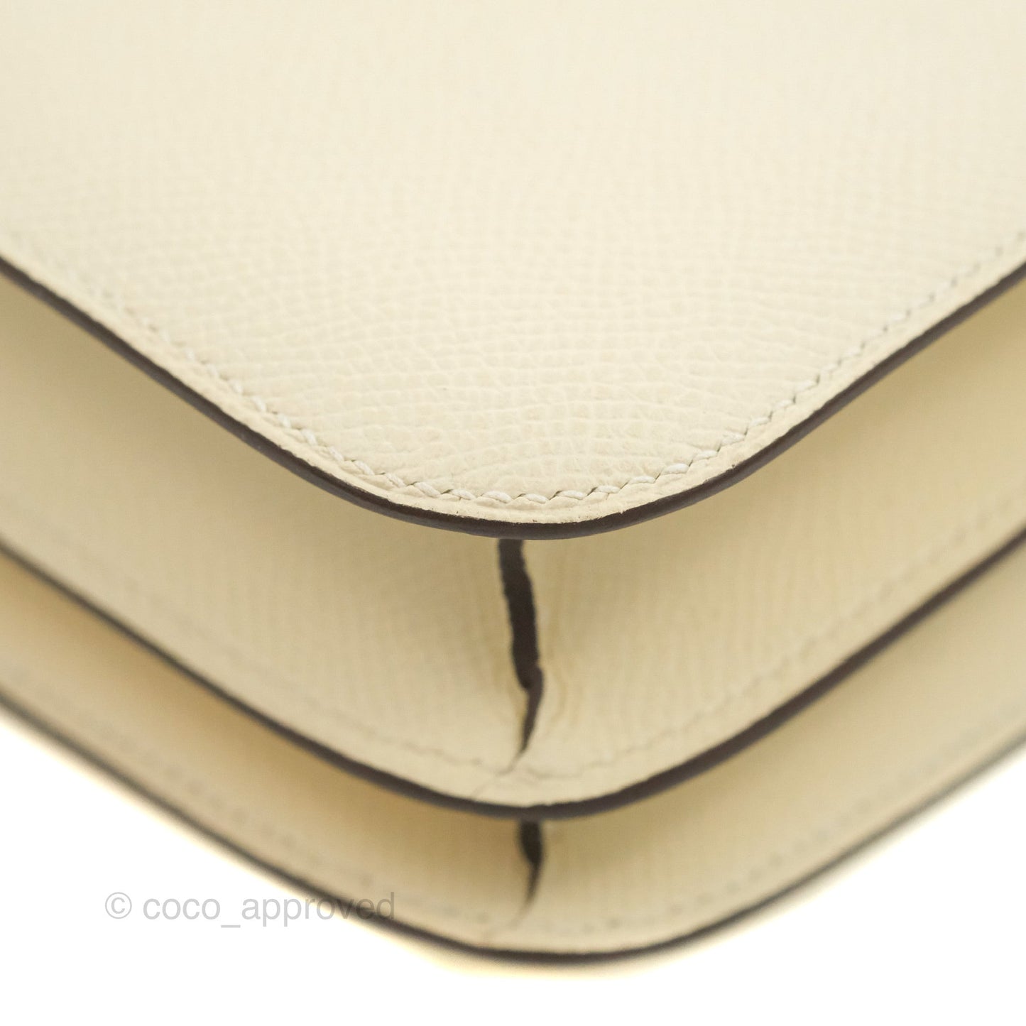 Hermès Constance Mini 18cm Nata Epsom Rose Gold Hardware